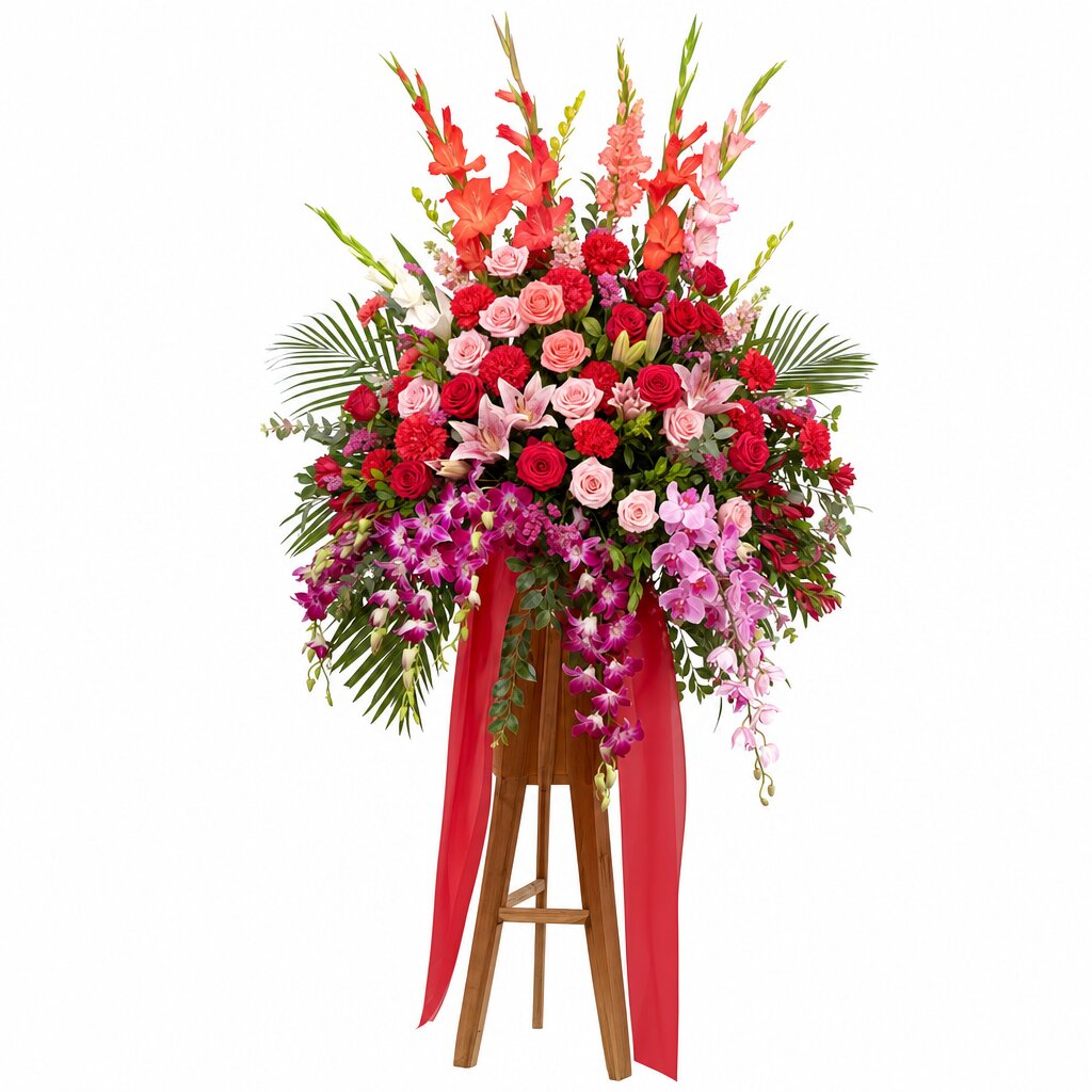 Grand Opening Flower Stand (Standard) — 開張花籃（標準）
